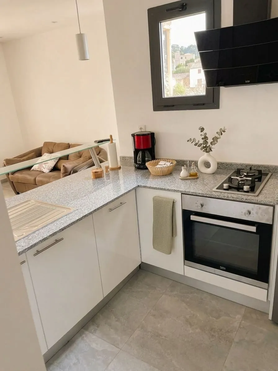 Cuisine après home staging virtuel BaayStudio